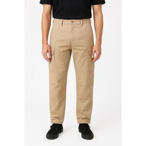 Matchstick Pants Mens Size XL34 Beige Cargo High Rise 4 Cargo Pockets Workwear‎